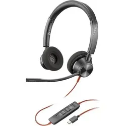 HP Poly BW 3320 Stereo - Kabelgebundenes USB-C Headset, UC-zertifiziert und ideal für Mac und Windows