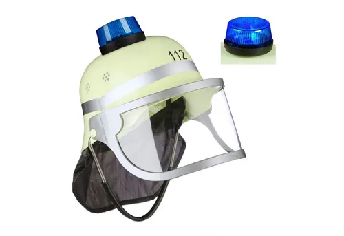 relaxdays Feuerwehrhelm 2 x Feuerwehrhelm Kinder von Relaxdays
