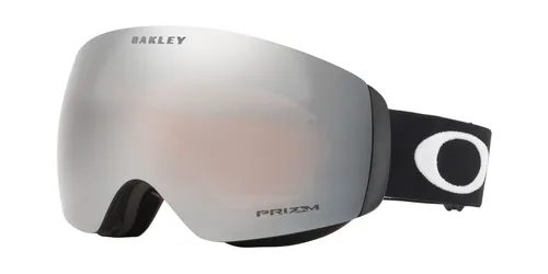 Oakley Flight Deck M Skibrille - Matte Black/Prizm Snow Black Iridium - Herren & Unisex Skibrillen mit maximalem Blickfeld und Prizm Brillenglastechnologie für verbesserte Sicht auf Schnee und Eis. Ideal für Skifahrer, die keine Kompromisse eingehen wollen.