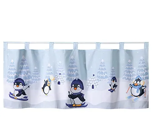 Vorhänge & Gardinen Blau von Heimtexland