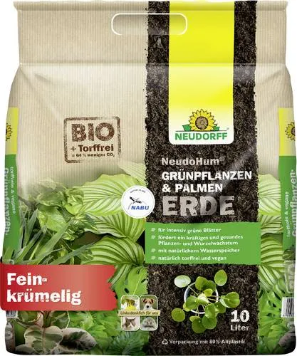 Neudorff 01009 NeudoHum Grünpflanzen- & PalmenErde 10l