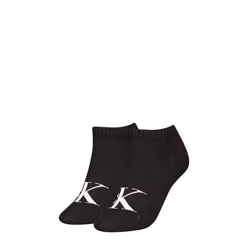 Calvin Klein Socks CKJ WOMEN SNEAKER 2P MONOGRAM