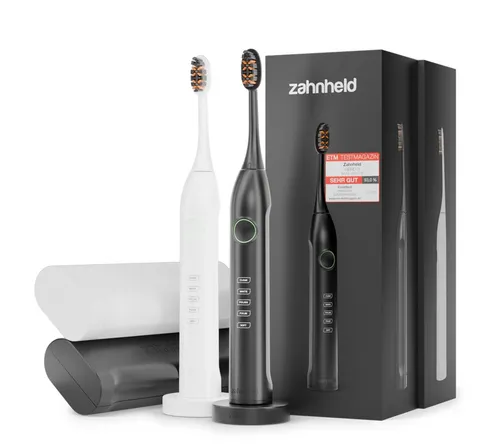 Produktbild Zahnheld Schallzahnbürste Gero im Doppelpack