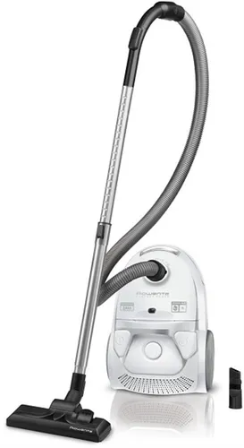 Rowenta RO3927EA Weiss Staubsauger - Bodenstaubsauger mit hoher Saugleistung, ideal für gründliche Reinigung und einfache Handhabung.