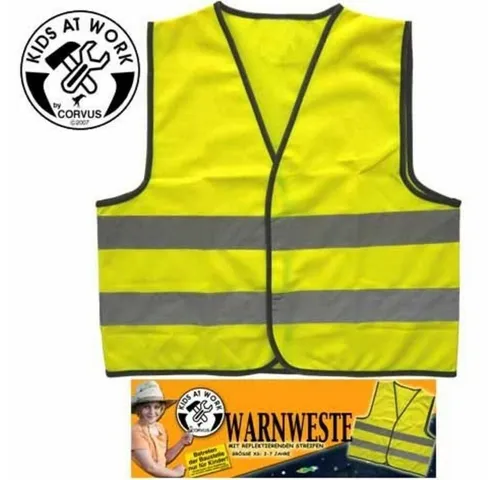 Corvus Kinder-Schutzausrüstung Warnweste XS