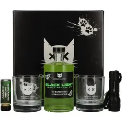 BÖSER KATER Black Light Neon Limetten Gin 40% Vol. 0,5l von Böser Kater