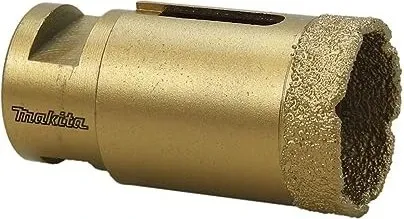 Makita Diamant-Hohlbohrkrone 45 mm - Trockenbohren - Zubehör für Elektrowerkzeug, ideal für präzises Trockenbohren in verschiedenen Materialien dank hochwertiger Diamantbeschichtung.