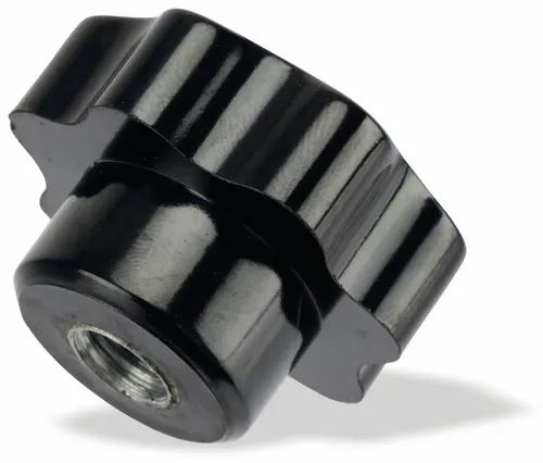 Sterngriffmutter, M10/19 mm, schwarz