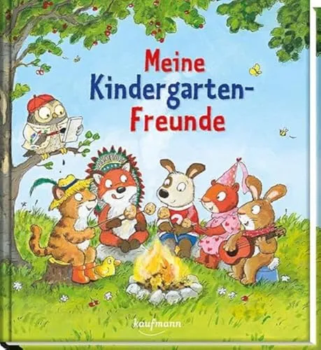Meine Kindergarten-Freunde: Tiere (Freundebuch für den Kindergarten und die Kita: Meine Kindergarten-Freunde für Mädchen und Jungen)