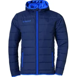 Uhlsport ESSENTIAL ULTRA LITE DOWN JACKET 152 marine/azurblau - Sportjacke für Kinder mit Kapuze, sehr leicht und warm wie Daunen. Ausgestattet mit zwei Reißverschlusstaschen und optimalem Tragekomfort für aktive Freizeit.