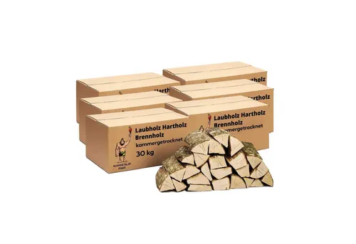 Neandertaler Feuer Brennholz – 180 kg Hartholz für Kamin & Grill - Hochwertiges Brennholz aus 100 % Esche, kammergetrocknet für sofortige Verwendung. Ideal für Kamin, Grill und Smoker mit hoher Energieausbeute und nachhaltiger Forstwirtschaft.