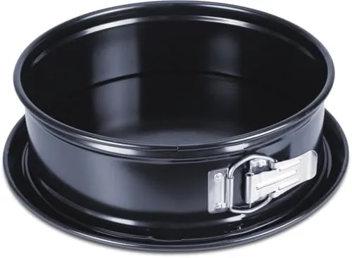 Städter Springform EMAILLE 24cm Black Edition – Antihaftbeschichtet und Schnittfest
