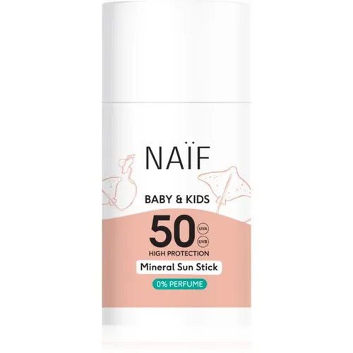 Naif Baby & Kids Mineral Sun Stick Stäbchen für die Breunung SPF 50 36 g