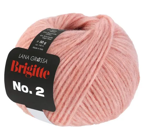 LANA GROSSA BRIGITTE NO. 2 Häkelwolle, 140 m (hochwertige Mischung aus Schurwolle, Baumwolle und Alpaka), 50 g