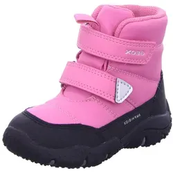 Geox Baby-Mädchen B Baltic Girl B ABX Snow Boot, Fuchsia/Black, 23 EU - Baby Stiefel für Mädchen, mit schnellem Anziehen und optimaler thermischer Isolierung für besten Kälteschutz.