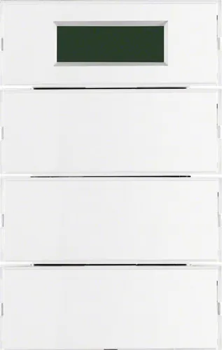 Berker 75663770 Tastsensor 3-fach mit Display von Berker Tastsensor Bussystem-Tastsensoren