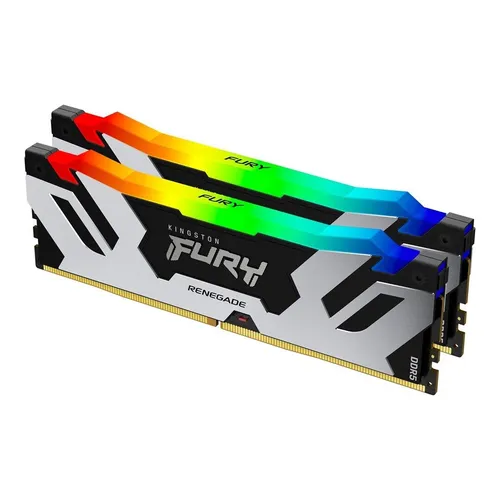 Kingston FURY Renegade RGB - 32GB DDR5-RAM, 6000 MHz, hohe Geschwindigkeit und beeindruckende RGB-Beleuchtung für Gaming und kreative Anwendungen
