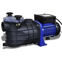 vidaXL 500W Schwimmbadpumpe - Effiziente Poolfilterpumpe - Poolpumpen für sauberes Wasser, mit robustem Motor und herausnehmbarem Siebkorb für einfache Reinigung. Ideal für Pools, Gartenteiche und Spas.