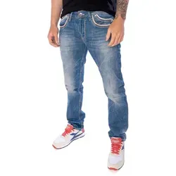 Cipo & Baxx Straight-Jeans Jeans C&B C0595 blau 32