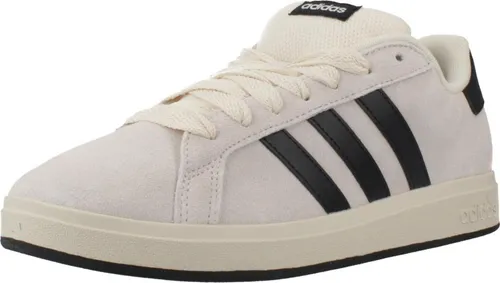 Adidas Grand Court 00s Kinder Sneaker - weicher Wildleder und optimaler Grip - Sneaker für Kinder, inspiriert von der Skate-Kultur, mit weichem Wildleder-Obermaterial und strapazierfähiger Gummiaußensohle für besten Halt und Komfort.