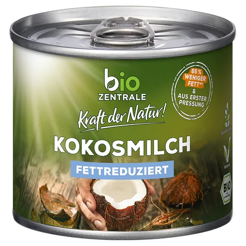 Bio Kokosmilch fettreduziert 6%