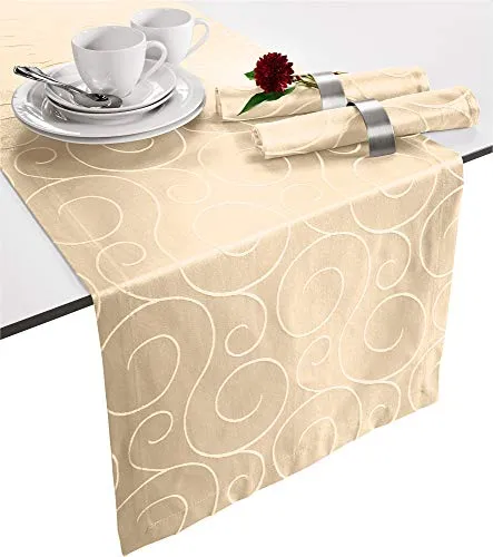 Tischläufer Beige von Erwin Müller