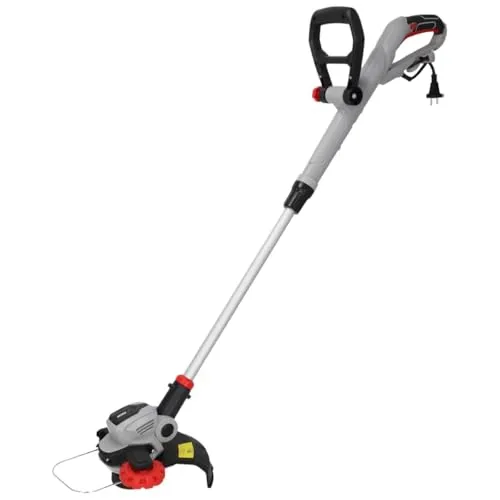 Dedra Elektro-Rasentrimmer DEDRA, Starke 550W 10000U/min in Kartonverpackung, Schnittdurchmesser ⌀ 30cm, Ergonomisches Leichtgewicht 2,1 kg, Verstellbarer und komfortabler Griff