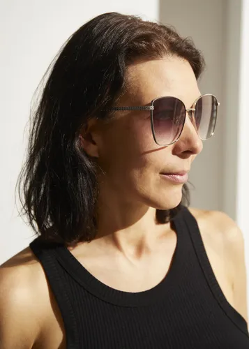 LASCANA Schmetterling Sonnenbrille für Damen in silber von LASCANA 