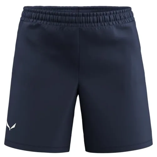 Salewa Kinder Puez Talveno 4 Shorts (Größe 116, blau) - Wanderhosen für Kinder, leicht und strapazierfähig mit 4-Wege-Stretch für optimale Bewegungsfreiheit beim Spielen und Entdecken.