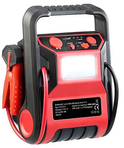 revolt 5in1-Starthilfe-Powerbank & Kompressor