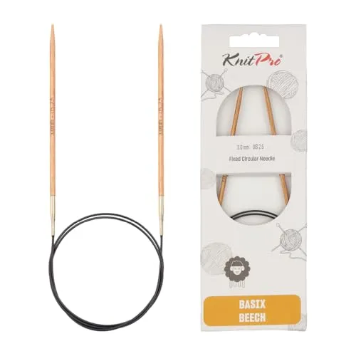 KnitPro Basix Beech Rundnadeln 32