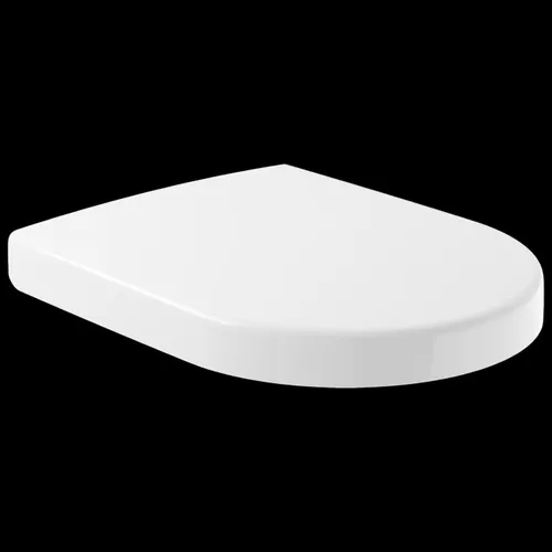 Villeroy und Boch Subway WC-Sitz 9M556101 - Hochwertiger WC-Sitz für Subway-Modelle, in klassischem Weiß, ohne Absenkautomatik und QuickRelease – ideal für eine stilvolle und praktische Badezimmergestaltung.