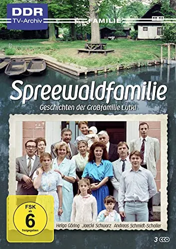Spreewaldfamilie (DDR TV-Archiv) [3 DVDs] - Familienfilm für alle ab 6 Jahren, mit nostalgischen Einblicken in das Leben in der DDR.