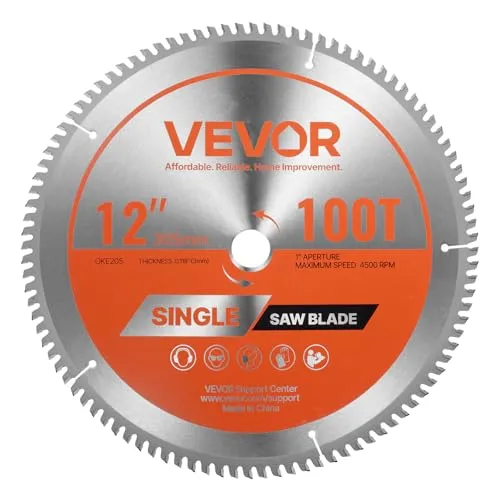 VEVOR Kreissägeblatt 305 mm – 100 scharfe Zähne