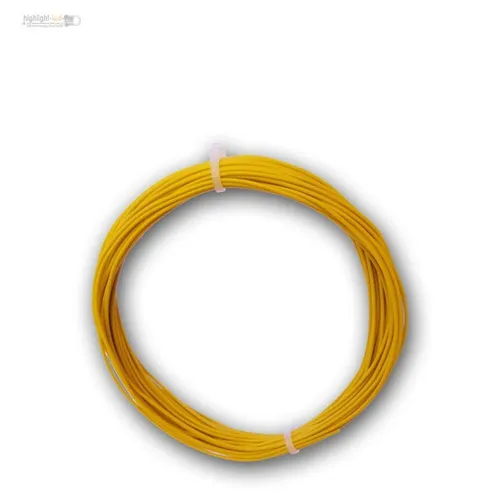10m Litze gelb KABEL flexibel 0,25mm² zB LEDs 0,22€/m