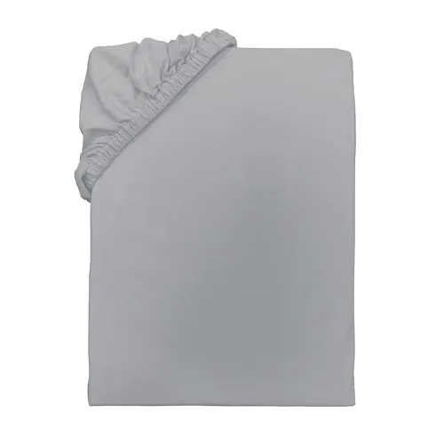 TOM TAILOR Jersey-Spannbettlaken 90-100x190-200 cm in grau von Tom Tailor