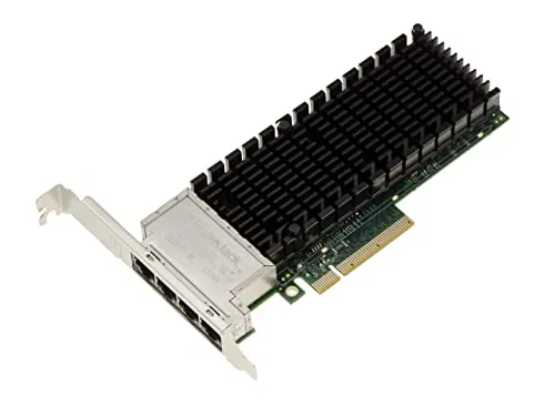 KALEA-INFORMATIQUE PCIe 3.0 x8 Quad RJ45 10G 5G 2.5G 1G 4 Ports PC-Karte und Server mit Intel X710-T4 Chipsatz.