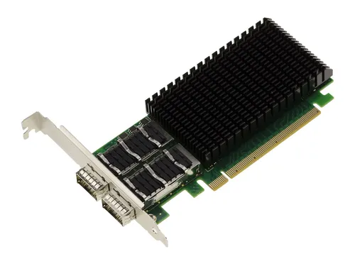Netzwerkkarte Pcie für Server Oder PC Dual 100G QSFP28 2 Ports. Chipset Mellanox
