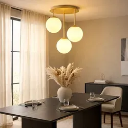LED Deckenlampe Champagner mit opalem Glas