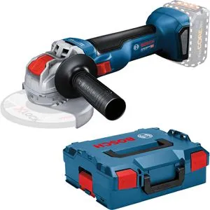 Bosch GWX 18V-10 Professional - Akku Winkelschleifer 18 V 125 mm, X-LOCK Brushless mit L-Boxx für maximale Flexibilität und Benutzerfreundlichkeit