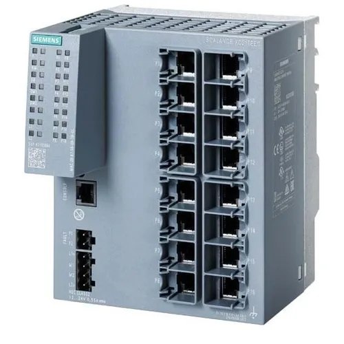 Siemens SCALANCE XC216 6GK5216-0BA00-2FC2 IP20 Switch von Siemens Dig.Industr. SCALANCE Switch