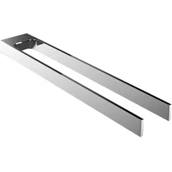 Emco Veo Handtuchhalter 451 mm - Chrom, zweiarmig - Wandmontierter Handtuchhalter aus hochwertigem Metall in elegantem Chrom-Finish, ideal für modernes Badezimmerdesign.