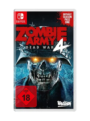 Zombie Army 4 Dead War - Switch [EU Version] - PC- & Videospiele, epischer Shooter mit überarbeiteten Kill Cams und Zerstückelungen für packende Action im Kampf gegen die Untoten!