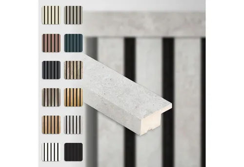 Wandverkleidung Grau von HEXIM