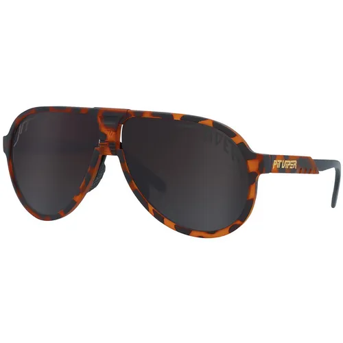 Produktbild Pit Viper The Jethawk Polarized Sonnenbrille (Größe REGULAR, braun)
