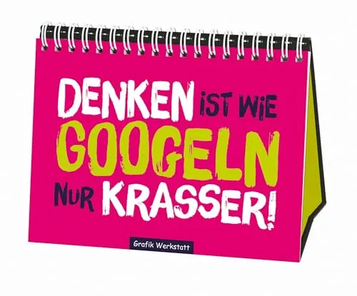 Denken ist wie googlen nur krasser!: Spiralbuch: Gefällt mir