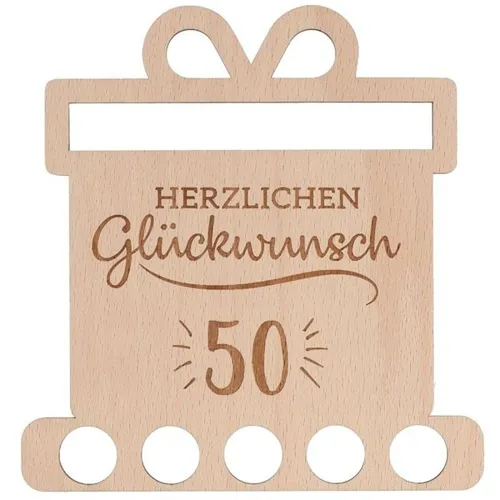 Holzaufsteller Geldgeschenk