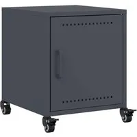 vidaXL Nachttisch mit Schubladen und Rollen von vidaXL