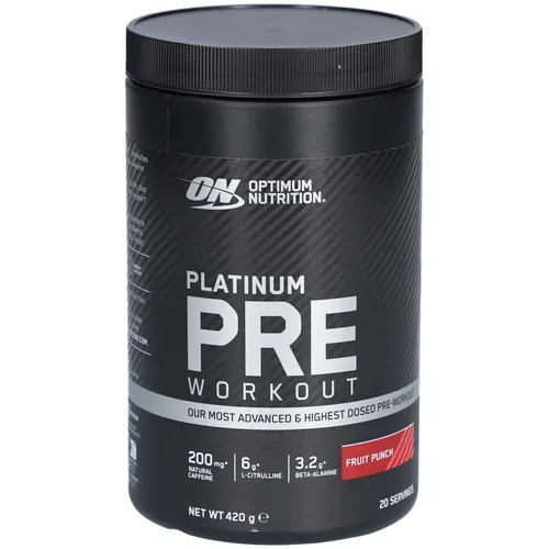 Optimum Nutrition Gold Standard Pre Workout Advanced - Koffein, Fruit Punch, 420 g - Aminosäure Beta-Alanin, fördert die sportliche Leistung mit Koffein für maximale Energie und Konzentration vor dem Training.
