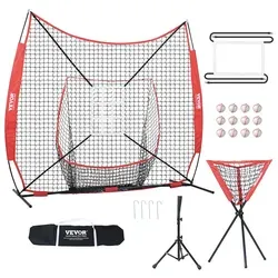 VEVOR Baseball Pitching Net 244x106cm von Vevor